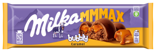 Šokoladas MILKA Bubbly Caramel, 250 g