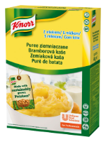 Bulvių piurė KNORR, su pienu, 4 kg