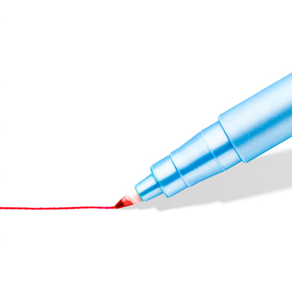 Dry erase correction marker STAEDTLER Lumocolor F, 0.6 mm line, red.