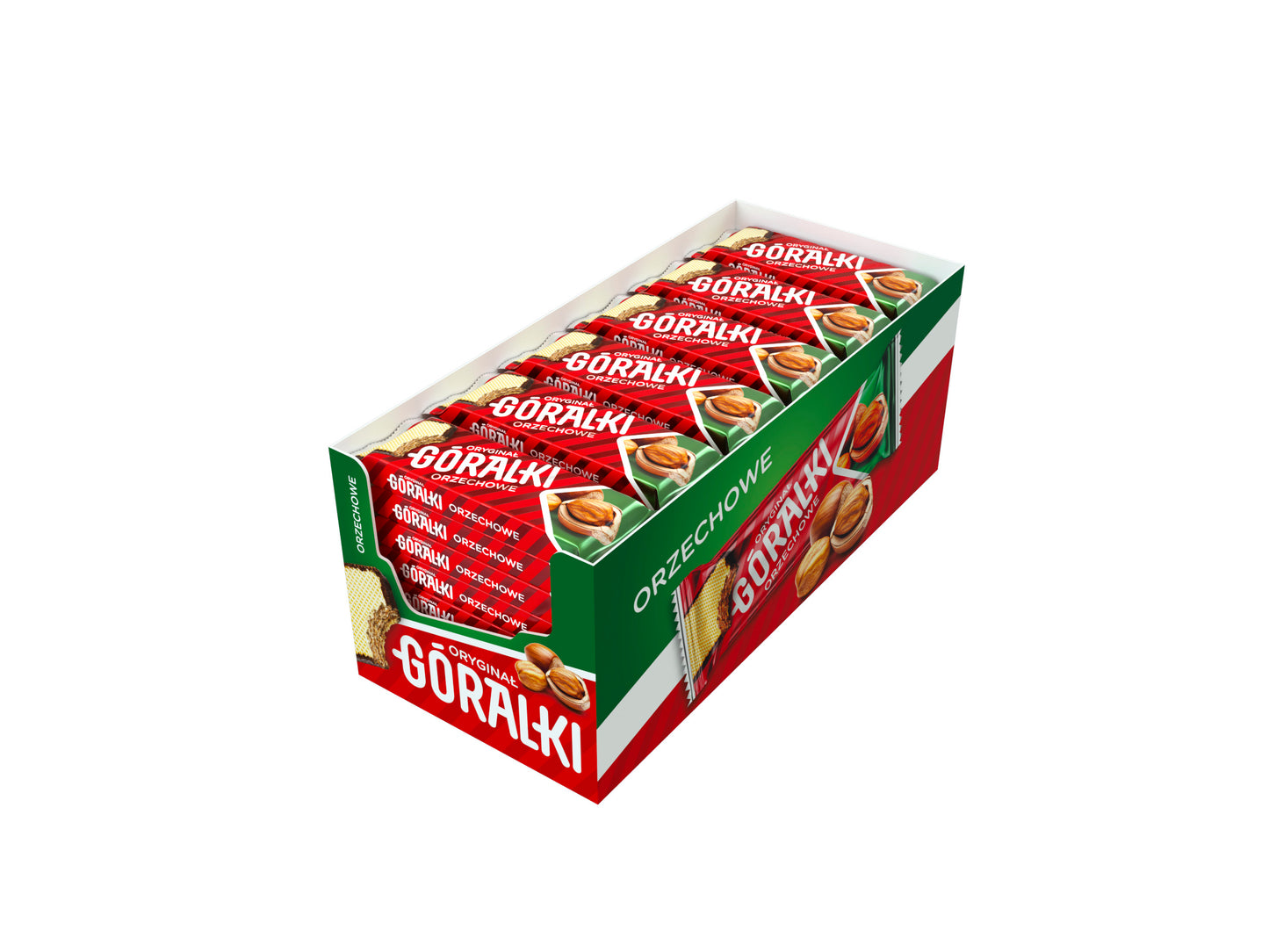 Vafliai GÓRALKI riešutų skonio, 45g