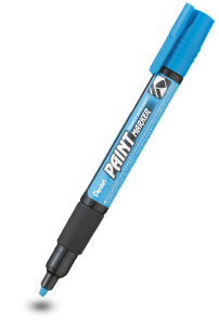 Permanent marker set PENTEL, 4 mm, 4 pcs.