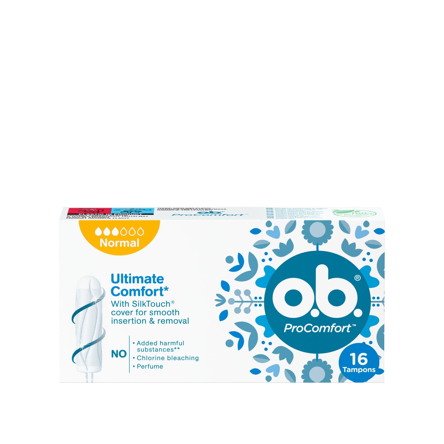 Tamponai O.B. ProComfort Normal, 16 vnt.