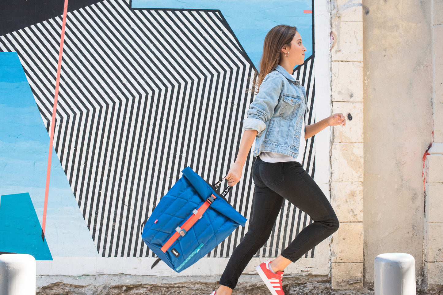 Kuprinė, ZIPIT, Puffer Premium Backpack, BP-P1P, Mėlyna