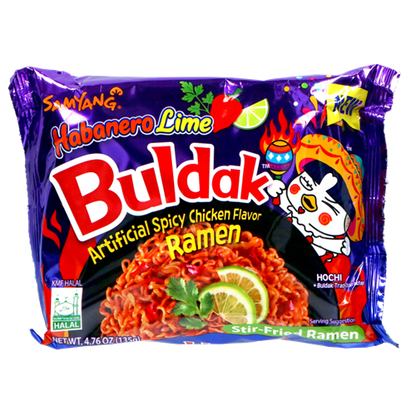 Ramen SAMYANG, Hot Chicken Habanero Lime, 135g