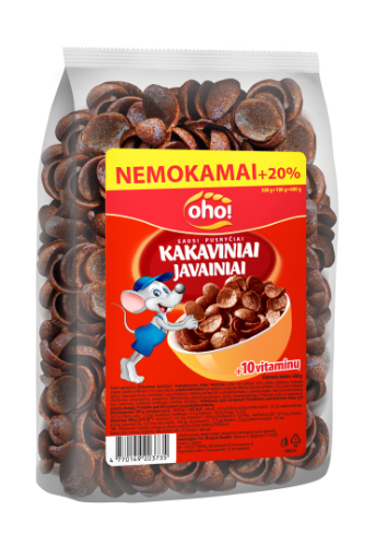 Dry breakfast "OHO!" Cocoa cereal, 500g