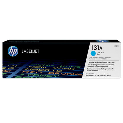 HP No.131A (CF211A), cyan cartridge for laser printers, 1800 pages.