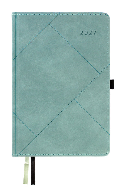 Kalendorius FASHION SPECIAL EDITION, 2027, PU, A5, turkio sp. LT