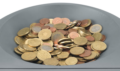 Automatinis Euro monetų skaičiavimo ir rūšiavimo aparatas SAFESCAN 1450, pilkos sp.