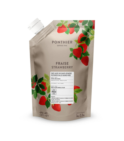 Chilled strawberry puree, 1 kg