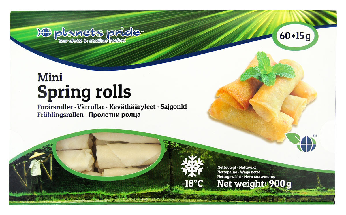 Vegetables in dough SPRINGROLL, 900 g (60 x 15 g)