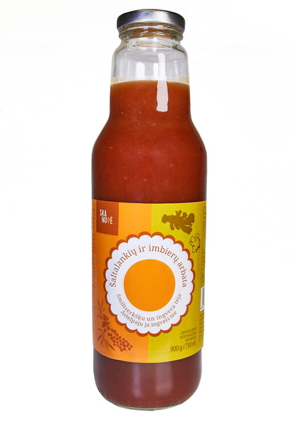 Sea buckthorn and ginger tea SKANOVĖ, 900 g / 750 ml