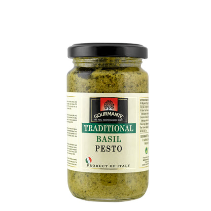 Pesto sauce GOURMANTE, traditional, basil, 212 ml