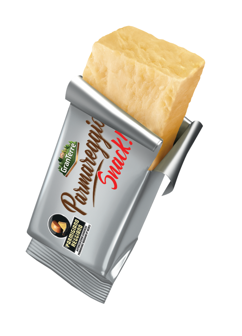 Kietojo PARMIGIANO  sūrio PARMIGIANO REGGIANO 30 % rieb. ir džiovintų vaisių ir riešutų užkandis,35g