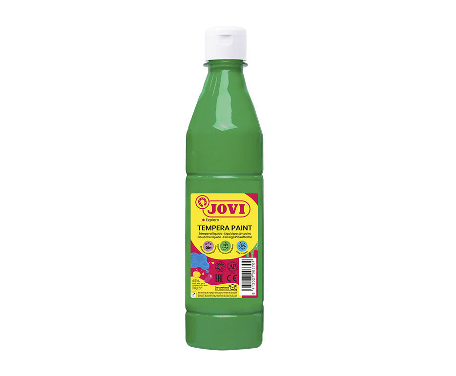 Tempera buteliuke JOVI, 500 ml, žalia sp.