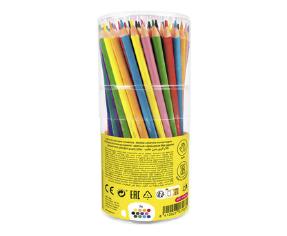 JOVI Tube pencils, 84 pcs., trihedral