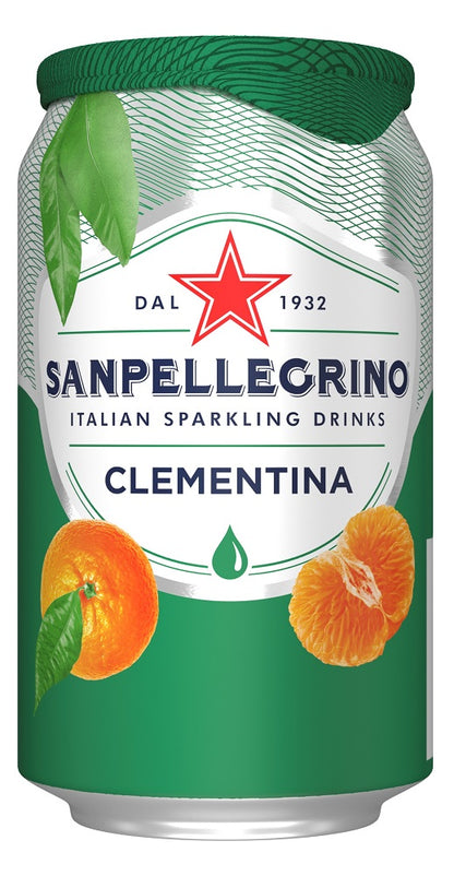Soft drink SAN PELLEGRINO Clementina, 0.33l, can, D