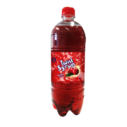 Sirupas TWIST vyšnių skonio, 1 l