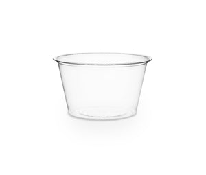 Vienkartiniasindelis padažui VEGWARE, PLA, skaidrus, 90 ml, 100 vnt