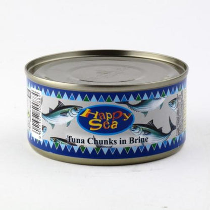 Tuno gabaliukai HAPPY SEA, savose sultyse, 185/130 g