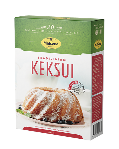 Mišinys MALSENA, tradiciniam keksui, 400 g
