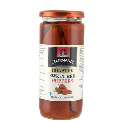 Roasted red sweet peppers GOURMANTE, 450 / 360 g