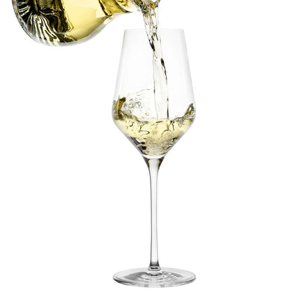 Taurė QUATROPHIL, baltam vynui, krištolo stiklas, 404 ml, D 8,3 cm, H 24,5 cm, 6 vnt