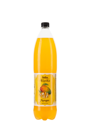 Gazuotas gaivusis gėrimas SELITA Klasika, mangų skonio, 1,5 l