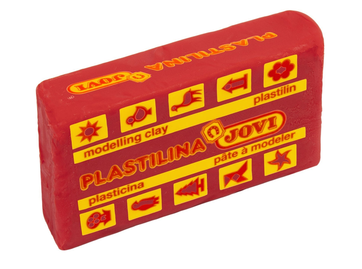 Plastilinas JOVI, 350g. RAUDONA