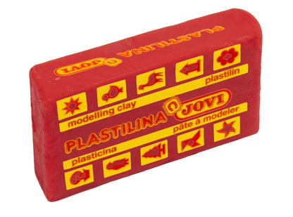 Plastilinas JOVI, 350g. RAUDONA