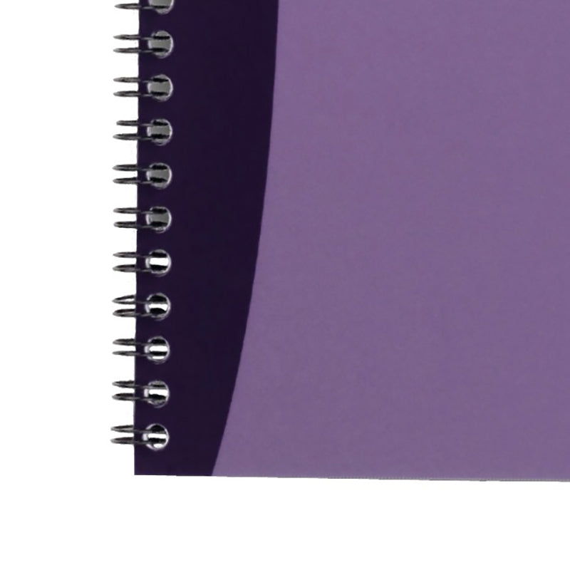 Notebook with spiral binding OXFORD URBAN MIX, A5, 50 sheets, lined