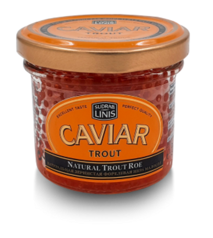 Trout caviar premium, 100 g