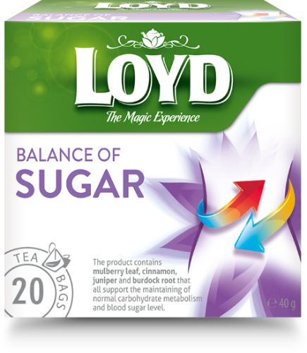 Tea LOYD Balance of Sugar 20x2g