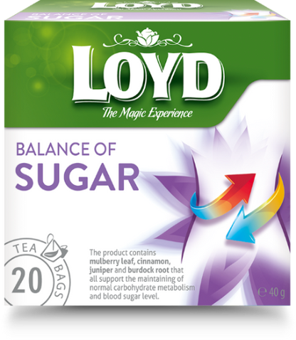 Tea LOYD Balance of Sugar 20x2g