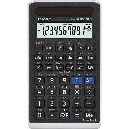 Scientific calculator CASIO FX-82Solar II, 19 x 70 x 121 mm