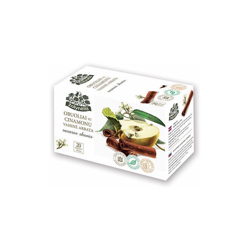 Tea ZOLYNĖLIS, with apples and cinnamon 20 x 2.5 g