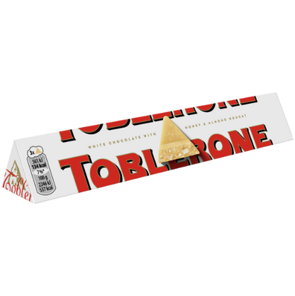 Baltasis šokoladas TOBLERONE, 100 g