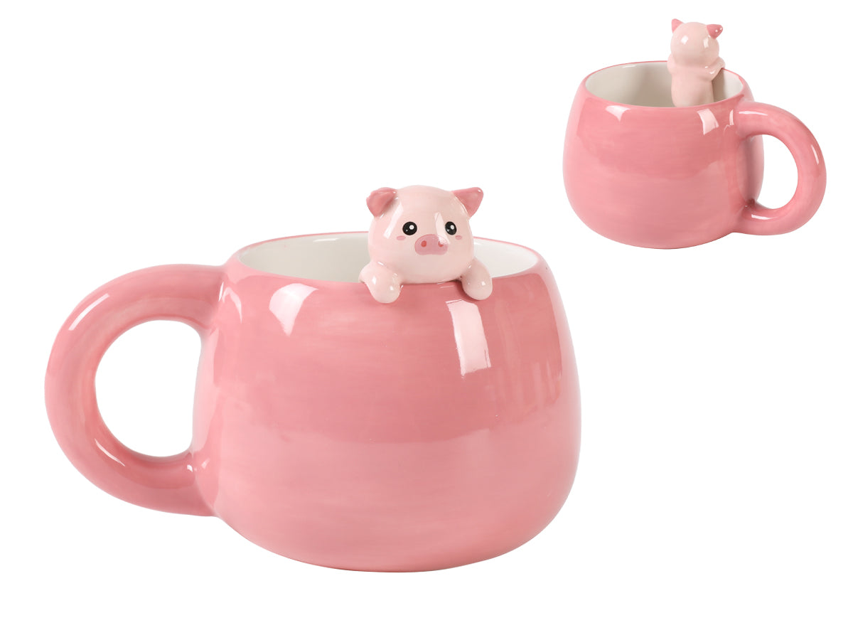 Keraminis Itotal puodelis PIGGY