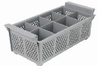Cutlery tray, 8 compartments, 42.5x22x15 cm