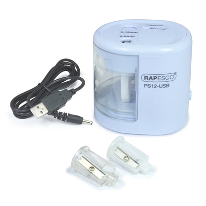 Automatic electric RAPESCO sharpener, blue