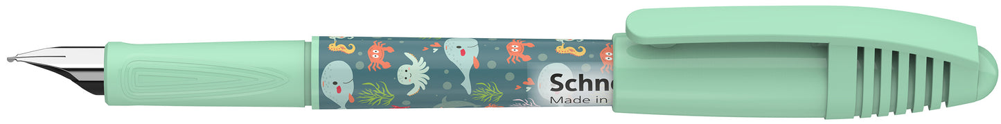 Fountain pen SCHNEIDER Zippi Happy Fish, for right-handed and left-handed users