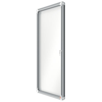 Magnetic notice board Nobo Premium Plus, 9xA4, lockable, outdoor resistant