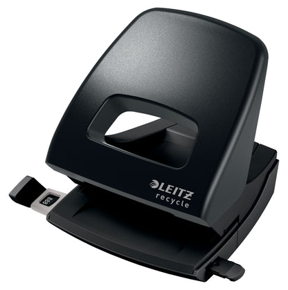 Leitz NeXXt Recycle hole punch, 30 sheets, black