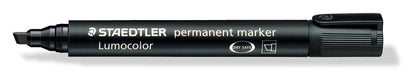 Permanentinis žymeklis STAEDTLER LUMOCOLOR 350, JUODA