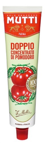 Dvigubo koncentrato pomidorų pasta MUTTI, Estero, 130g.