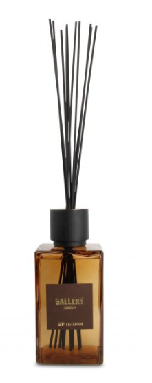Namų kvapas Gallery Amber, su lazdelėmis/stikle, 2200 ml, H 28 cm, vnt