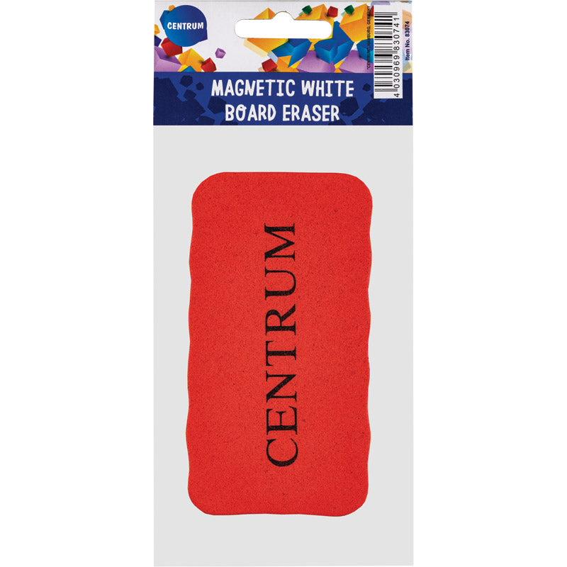 Magnetic board cleaner CENTRUM, 120 x 60 mm with magnet
