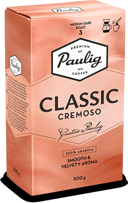 Coffee PAULIG Classic Cremoso, ground, 500 g