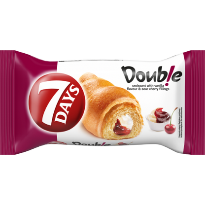 7 DAYS croissant, with vanilla and cherry filling, 60 g