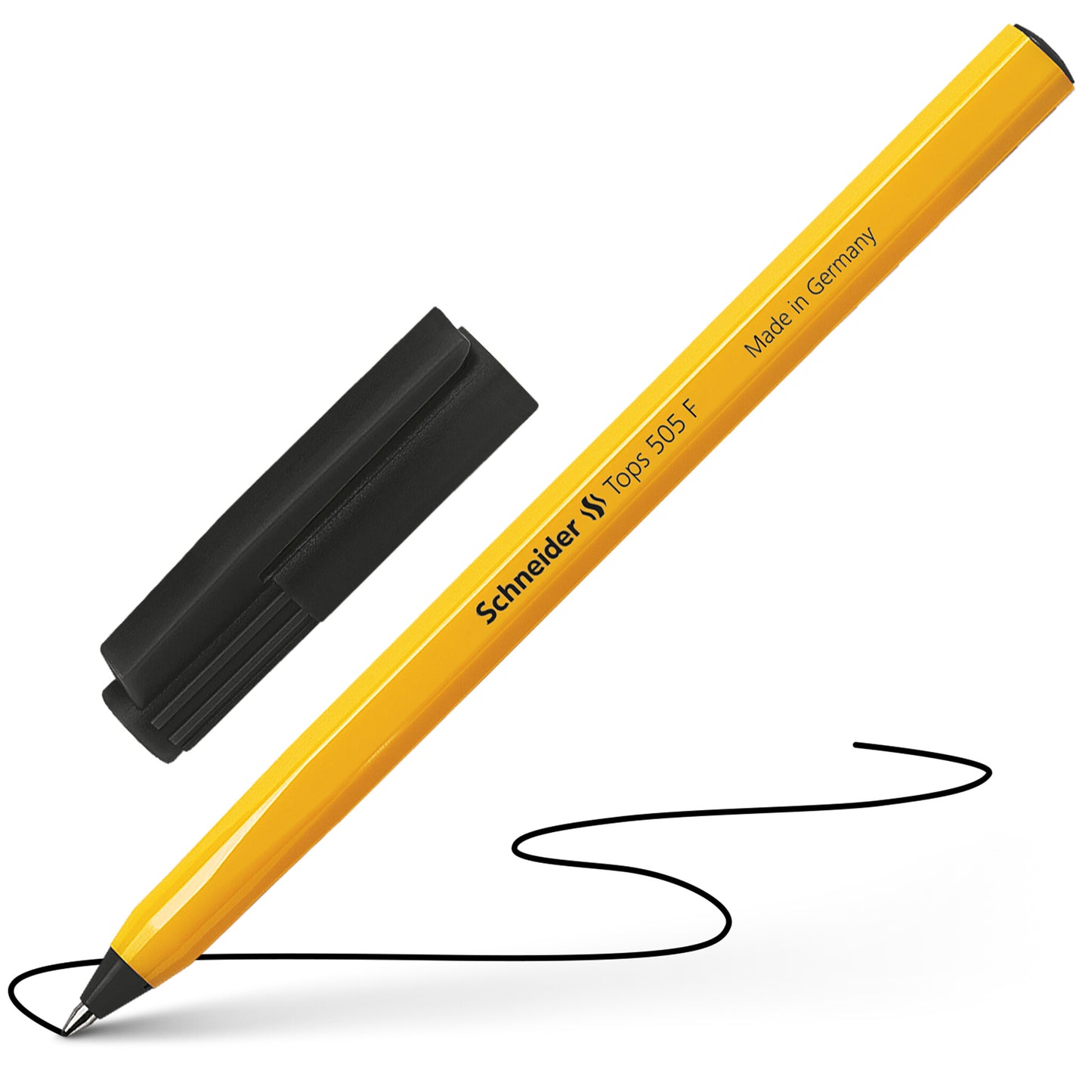 Disposable ballpoint pen SCHNEIDER TOPS 505, 0.8 mm.